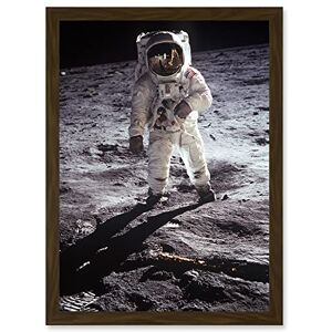 Artery8 Apollo 11 Astronaut Aldrin Armstrong 50th Anniversary Moon Landing A4 Artwork Framed Wall Art Print Artery8 Apollo 11 Astronaut Aldrin Armstrong 50th Anniversary Moon Landing A4 Artwork Framed Wall Art Print