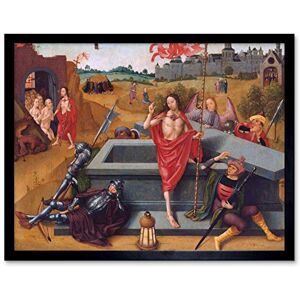 Artery8 Master Amsterdam Death Virgin Resurrection Christ Art Print Framed Poster Wall Decor 12x16 inch Artery8 Master Amsterdam Death Virgin Resurrection Christ Art Print Framed Poster Wall Decor 12x16 inch