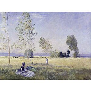 Fine Art Prints Claude Monet Lete Sommerlandschaft großer Kunstdruck Poster Wanddekoration Premium Wandbild Fine Art Prints Claude Monet Lete Sommerlandschaft großer Kunstdruck Poster Wanddekoration Premium Wandbild