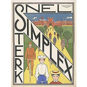 Artery8 Nibbrig Simplex Cycles Bike Bicycle Fast Strong Advert Unframed Wall Art Print Poster Home Decor Premium Artery8 Nibbrig Simplex Cycles Bike Bicycle Fast Strong Advert Unframed Wall Art Print Poster Home Decor Premium