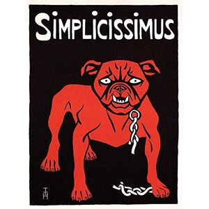 Wee Blue Coo Simplicissimus Magazine Satire Germany Dog Vintage Advertising Art Print Poster Wall Decor 12X16 Inch Wee Blue Coo Simplicissimus Magazine Satire Germany Dog Vintage Advertising Art Print Poster Wall Decor 12X16 Inch