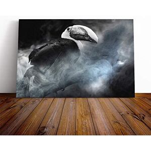 Big Box Art Toucan Bird (1) Canvas Print Gallery Wrapped 30mm Frame Wall Art 20x14 inches Ready to Hang Modern Animals Picture Living Room Bedroom Lounge Office Big Box Art Toucan Bird (1) Canvas Print Gallery Wrapped 30mm Frame Wall Art 20x14 inches Ready to Hang Modern Animals Picture Living Room Bedroom Lounge Office