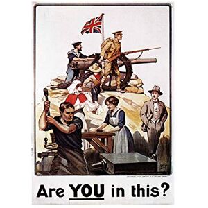 Wee Blue Coo War Enlist UK Britain Gun Soldier WW1 Picture Wall Art Print Wee Blue Coo War Enlist UK Britain Gun Soldier WW1 Picture Wall Art Print