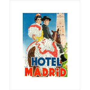 Wee Blue Coo Ad Travel Andalusia Hotel Madrid Seville Spain Flamenco Wall Art Print Wee Blue Coo Ad Travel Andalusia Hotel Madrid Seville Spain Flamenco Wall Art Print