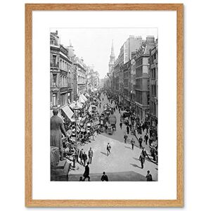 Wee Blue Coo Cheapside London Vintage History Old BW Picture Framed Wall Art Print Wee Blue Coo Cheapside London Vintage History Old BW Picture Framed Wall Art Print