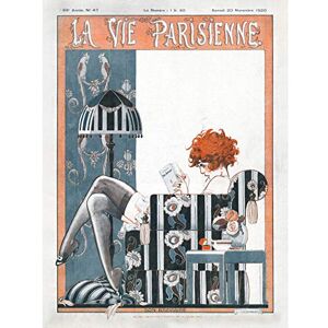 Artery8 La Vie Parisienne My Love Red Head Magazine Cover Large Wall Art Poster Print Thick Paper 18X24 Inch Artery8 La Vie Parisienne My Love Red Head Magazine Cover Large Wall Art Poster Print Thick Paper 18X24 Inch