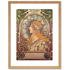 Wee Blue Coo Alphonse Mucha Nouveau Old Master Painting Repro Framed Wall Art Print Wee Blue Coo Alphonse Mucha Nouveau Old Master Painting Repro Framed Wall Art Print