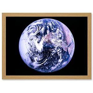 Artery8 Space Nasa Earth Apollo 17 Blue Marble Photograph Artwork Framed Wall Art Print A4 Artery8 Space Nasa Earth Apollo 17 Blue Marble Photograph Artwork Framed Wall Art Print A4