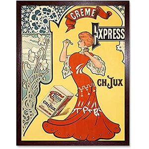 Fine Art Prints De Rose Creme Express Cream Nouveau Advert Unframed Wall Art Print Poster Home Decor Premium Fine Art Prints De Rose Creme Express Cream Nouveau Advert Unframed Wall Art Print Poster Home Decor Premium