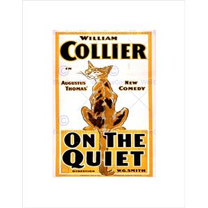 Wee Blue Coo Theatre Stage Play Comedy On The Quiet Vintage Advert Wall Art Print Wee Blue Coo Theatre Stage Play Comedy On The Quiet Vintage Advert Wall Art Print