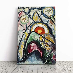 Big Box Art Canvas Print Wall Art Marsden Hartley Painting Number One Mounted & Stretched Box Frame Picture Home Decor for Kitchen, Living Room, Bedroom, Hallway, Multi-Colour, 30x20 Inch Big Box Art Canvas Print Wall Art Marsden Hartley Painting Number One Mounted & Stretched Box Frame Picture Home Decor for Kitchen, Living Room, Bedroom, Hallway, Multi-Colour, 30x20 Inch