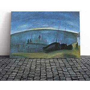 Big Box Art Canvas Print Wall Art Walter Gramatte Morning on The Sea Mounted & Stretched Box Frame Picture Home Decor for Kitchen, Living Room, Bedroom, Hallway, Multi-Colour, 20x14 Inch Big Box Art Canvas Print Wall Art Walter Gramatte Morning on The Sea Mounted & Stretched Box Frame Picture Home Decor for Kitchen, Living Room, Bedroom, Hallway, Multi-Colour, 20x14 Inch