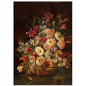 Wee Blue Coo Painting Dietrich 1867 Still Life Flowers Wall Art Print Wee Blue Coo Painting Dietrich 1867 Still Life Flowers Wall Art Print