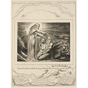 Artery8 Blake The Vision Of God 1825 Painting Large Wall Art Poster Print Thick Paper 18X24 Inch Artery8 Blake The Vision Of God 1825 Painting Large Wall Art Poster Print Thick Paper 18X24 Inch