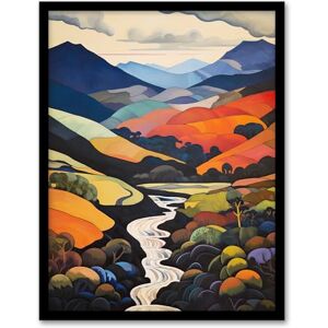 Wee Blue Coo Brecon Beacons Beauty Wales Autumnal Art Print Framed Poster Wall Decor 12x16 inch Wee Blue Coo Brecon Beacons Beauty Wales Autumnal Art Print Framed Poster Wall Decor 12x16 inch