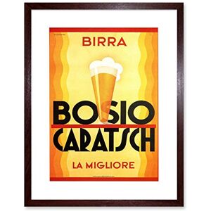 Wee Blue Coo Alcohol Beer Bosio Caratsch Italy Vintage Artwork Framed Wall Art Print 12X16 Inch Wee Blue Coo Alcohol Beer Bosio Caratsch Italy Vintage Artwork Framed Wall Art Print 12X16 Inch
