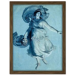 Fine Art Prints Von Schadow Dramatic Muse Romantic Painting Artwork Framed Wall Art Print 18X24 Inch Fine Art Prints Von Schadow Dramatic Muse Romantic Painting Artwork Framed Wall Art Print 18X24 Inch