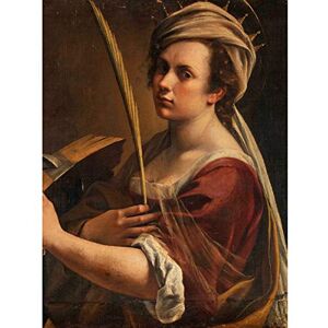 Fine Art Prints Artemisia Gentileschi Self Portrait Art Print Canvas Premium Wall Decor Poster Mural Fine Art Prints Artemisia Gentileschi Self Portrait Art Print Canvas Premium Wall Decor Poster Mural