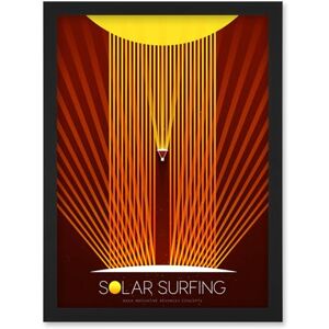 Artery8 NASA Solar Surfing Innovative Advanced Concepts Living Room Artwork Framed Wall Art Print A4 Artery8 NASA Solar Surfing Innovative Advanced Concepts Living Room Artwork Framed Wall Art Print A4