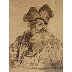 Fine Art Prints Rembrandt Old Man Divided Fur Cap Sketch Drawing Premium Wall Art Canvas Print 18X24 Inch Fine Art Prints Rembrandt Old Man Divided Fur Cap Sketch Drawing Premium Wall Art Canvas Print 18X24 Inch