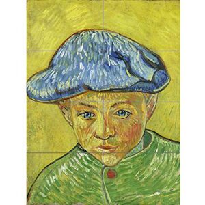 Artery8 Van Gogh Portrait Camille Roulin Painting XL Giant Panel Poster (8 Sections) Artery8 Van Gogh Portrait Camille Roulin Painting XL Giant Panel Poster (8 Sections)