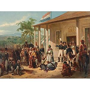 Artery8 Pieneman Judgment Of Diepo Negoro Painting Art Print Canvas Premium Wall Decor Poster Mural Artery8 Pieneman Judgment Of Diepo Negoro Painting Art Print Canvas Premium Wall Decor Poster Mural
