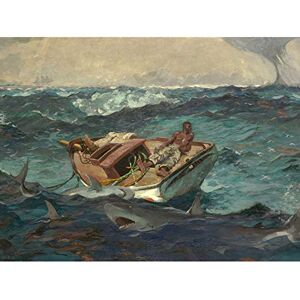 Artery8 Homer The Gulf Stream Painting Art Print Canvas Premium Wall Decor Poster Mural Artery8 Homer The Gulf Stream Painting Art Print Canvas Premium Wall Decor Poster Mural