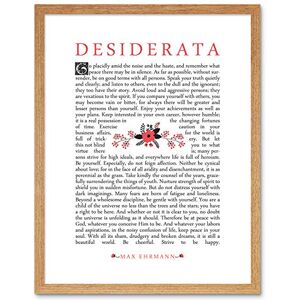 Wee Blue Coo Desiderata Ehrman Floral Art Print Framed Poster Wall Decor 12x16 inch Wee Blue Coo Desiderata Ehrman Floral Art Print Framed Poster Wall Decor 12x16 inch