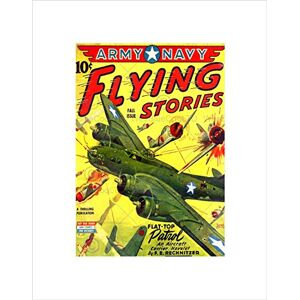 Wee Blue Coo Comics Flying Stories Fighter Jet Bomber War Air Wall Art Print Wee Blue Coo Comics Flying Stories Fighter Jet Bomber War Air Wall Art Print