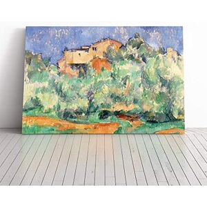 Big Box Art Canvas Print Wall Art Paul Cezanne The Farm of Bellevue Mounted & Stretched Box Frame Picture Home Decor for Kitchen, Living Room, Bedroom, Hallway, Multi-Colour, 24x16 Inch Big Box Art Canvas Print Wall Art Paul Cezanne The Farm of Bellevue Mounted & Stretched Box Frame Picture Home Decor for Kitchen, Living Room, Bedroom, Hallway, Multi-Colour, 24x16 Inch