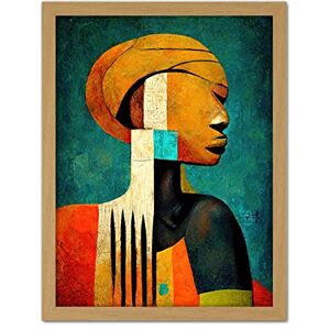 Doppelganger33 LTD Modern African Abstract Gold & Bold Artwork Framed Wall Art Print 18X24 Inch Doppelganger33 LTD Modern African Abstract Gold & Bold Artwork Framed Wall Art Print 18X24 Inch