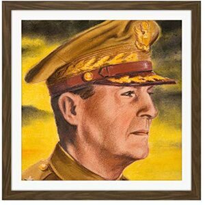 Fine Art Prints Tymim Faces WWII War Us General Macarthur Square Wooden Framed Wall Art Print Picture 16X16 Inch Fine Art Prints Tymim Faces WWII War Us General Macarthur Square Wooden Framed Wall Art Print Picture 16X16 Inch