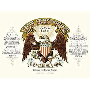 Fine Art Prints Mitchell State Arms Union 1876 Book Illustration Art Print Canvas Premium Wall Decor Poster Mural Fine Art Prints Mitchell State Arms Union 1876 Book Illustration Art Print Canvas Premium Wall Decor Poster Mural