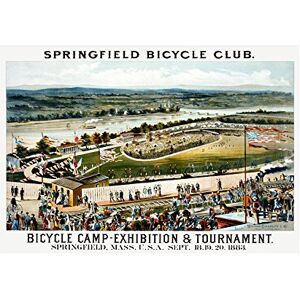 Wee Blue Coo Vintage Ad Competition Springfield Bicycle Club Wall Art Print Wee Blue Coo Vintage Ad Competition Springfield Bicycle Club Wall Art Print