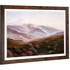 Big Box Art Framed Print of Friedrich Caspar David Memories of The Giant Mountains Design Wall Art Picture Home Decor for Living Room, Bedroom, Office, Walnut, A2 / 24.5x18 Inch / 62x45cm Big Box Art Framed Print of Friedrich Caspar David Memories of The Giant Mountains Design Wall Art Picture Home Decor for Living Room, Bedroom, Office, Walnut, A2 / 24.5x18 Inch / 62x45cm