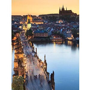 Wee Blue Coo Vltava River Charles Bridge Prague Czech Republic Cityscape Art Print Poster Wall Decor 12X16 Inch Wee Blue Coo Vltava River Charles Bridge Prague Czech Republic Cityscape Art Print Poster Wall Decor 12X16 Inch