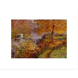 Wee Blue Coo Claude Monet Studio Boat 1876 Old Master Wall Art Print Wee Blue Coo Claude Monet Studio Boat 1876 Old Master Wall Art Print