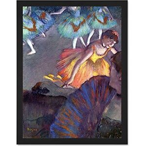 Wee Blue Coo Edgar Degas Ballet From A Box View Old Master Large Framed Art Print Poster Wall Decor 18x24 inch Wee Blue Coo Edgar Degas Ballet From A Box View Old Master Large Framed Art Print Poster Wall Decor 18x24 inch