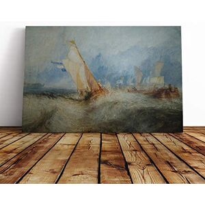 Big Box Art Joseph Mallord William Turner Ship at Sea Canvas Print Gallery Wrapped 30mm Frame Wall Art 30x20 inches Ready to Hang Coastal Seascape Picture Living Room Bedroom Lounge Office Big Box Art Joseph Mallord William Turner Ship at Sea Canvas Print Gallery Wrapped 30mm Frame Wall Art 30x20 inches Ready to Hang Coastal Seascape Picture Living Room Bedroom Lounge Office