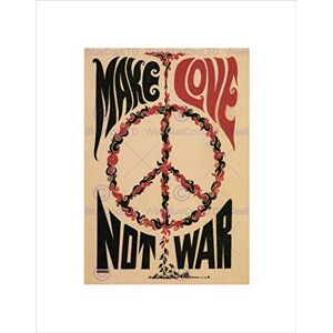 Wee Blue Coo POLITICAL PEACE WAR LOVE CND NUCLEAR CHARITY BLACK FRAMED ART PRINT B12X4546 Wee Blue Coo POLITICAL PEACE WAR LOVE CND NUCLEAR CHARITY BLACK FRAMED ART PRINT B12X4546