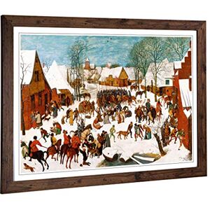 Big Box Art Framed Print of Pieter Bruegel The Elder Massacre of The Innocents Design Wall Art Picture Home Decor for Kitchen, Living Room, Bedroom, Office, Walnut, A2 / 24.5x18 Inch / 62x45cm Big Box Art Framed Print of Pieter Bruegel The Elder Massacre of The Innocents Design Wall Art Picture Home Decor for Kitchen, Living Room, Bedroom, Office, Walnut, A2 / 24.5x18 Inch / 62x45cm