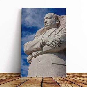 Big Box Art Martin Luther King Monument Canvas Print Gallery Wrapped 30mm Frame Wall Art 30x20 inches Ready to Hang Modern People Picture Living Room Bedroom Lounge Office Big Box Art Martin Luther King Monument Canvas Print Gallery Wrapped 30mm Frame Wall Art 30x20 inches Ready to Hang Modern People Picture Living Room Bedroom Lounge Office