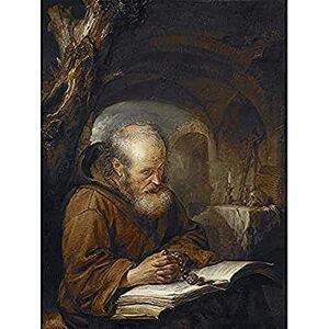 Fine Art Prints Dou Hermit Praying Religious Man Painting Unframed Wall Art Print Poster Home Decor Premium Fine Art Prints Dou Hermit Praying Religious Man Painting Unframed Wall Art Print Poster Home Decor Premium