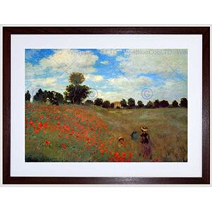 Wee Blue Coo Claude Monet Les Coqueliquots Old Master Framed Wall Art Print Wee Blue Coo Claude Monet Les Coqueliquots Old Master Framed Wall Art Print