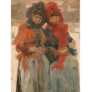 Artery8 Isaac Israels Two Young Women In The Snow Unframed Wall Art Print Poster Home Decor Premium Artery8 Isaac Israels Two Young Women In The Snow Unframed Wall Art Print Poster Home Decor Premium