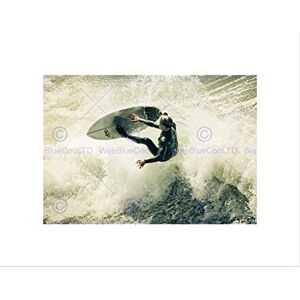 Wee Blue Coo Sport Surfing Surf Surfer Spray Wave Ocean Sea Wall Art Print Wee Blue Coo Sport Surfing Surf Surfer Spray Wave Ocean Sea Wall Art Print