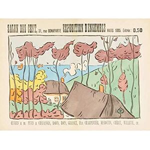 Artery8 Charbonnier Salon Des Cent 1895 Exhibition Advert Unframed Wall Art Print Poster Home Decor Premium Artery8 Charbonnier Salon Des Cent 1895 Exhibition Advert Unframed Wall Art Print Poster Home Decor Premium