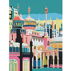Artery8 Brighton Royal Pavilion Multicoloured Architecture Large Wall Art Poster Print Thick Paper 18X24 Inch Artery8 Brighton Royal Pavilion Multicoloured Architecture Large Wall Art Poster Print Thick Paper 18X24 Inch