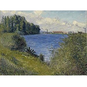 Artery8 Caillebotte The Seine At Argenteuil C1892 Painting Unframed Wall Art Print Poster Home Decor Premium Artery8 Caillebotte The Seine At Argenteuil C1892 Painting Unframed Wall Art Print Poster Home Decor Premium