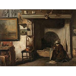 Artery8 Mauve Studio Haarlem Painter Pieter Frederik Van Os Large Wall Art Poster Print Thick Paper 18X24 Inch Artery8 Mauve Studio Haarlem Painter Pieter Frederik Van Os Large Wall Art Poster Print Thick Paper 18X24 Inch